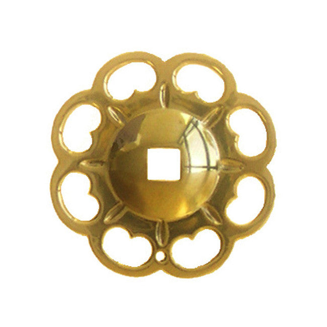 Flower Back Plate for a Pendant Pull