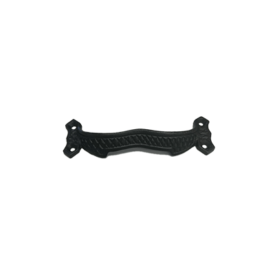 Antique Trunk Lid Lift Cast Brass or Cast Iron, 1-1/4" High x 4-1/8" Wide, Includes Fasteners