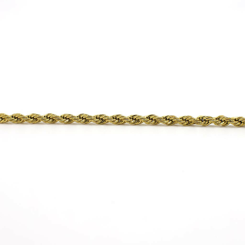 Vintage Gold Rope Chain