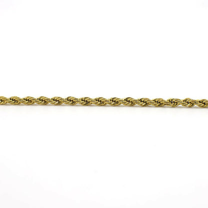 Vintage Gold Rope Chain