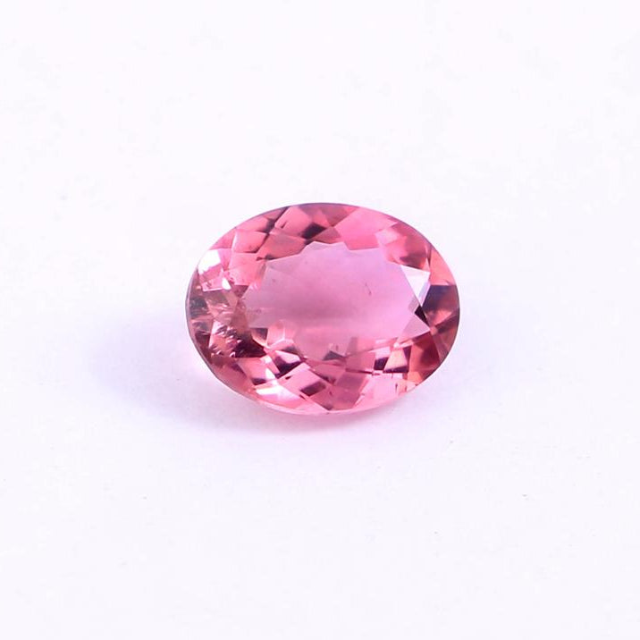 Oval Cut Pink Genuine Tourmaline Loose Gemstones