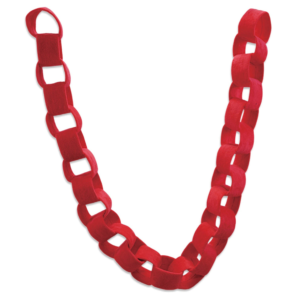 Red Velvet Chain Link Garland