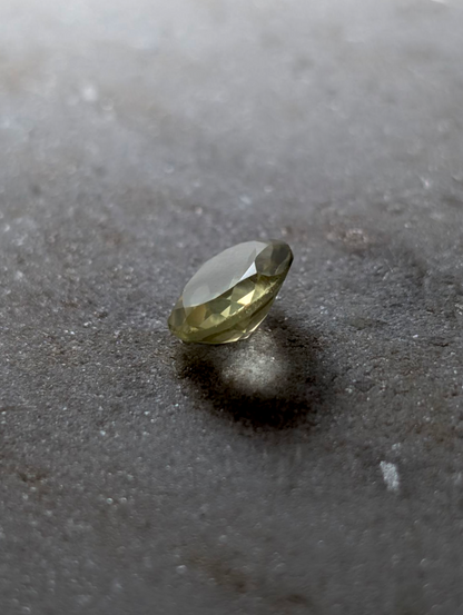 2.55 Carat Oval Cut Earth Mined Genuine Yellow Scapolite Loose Gemstone