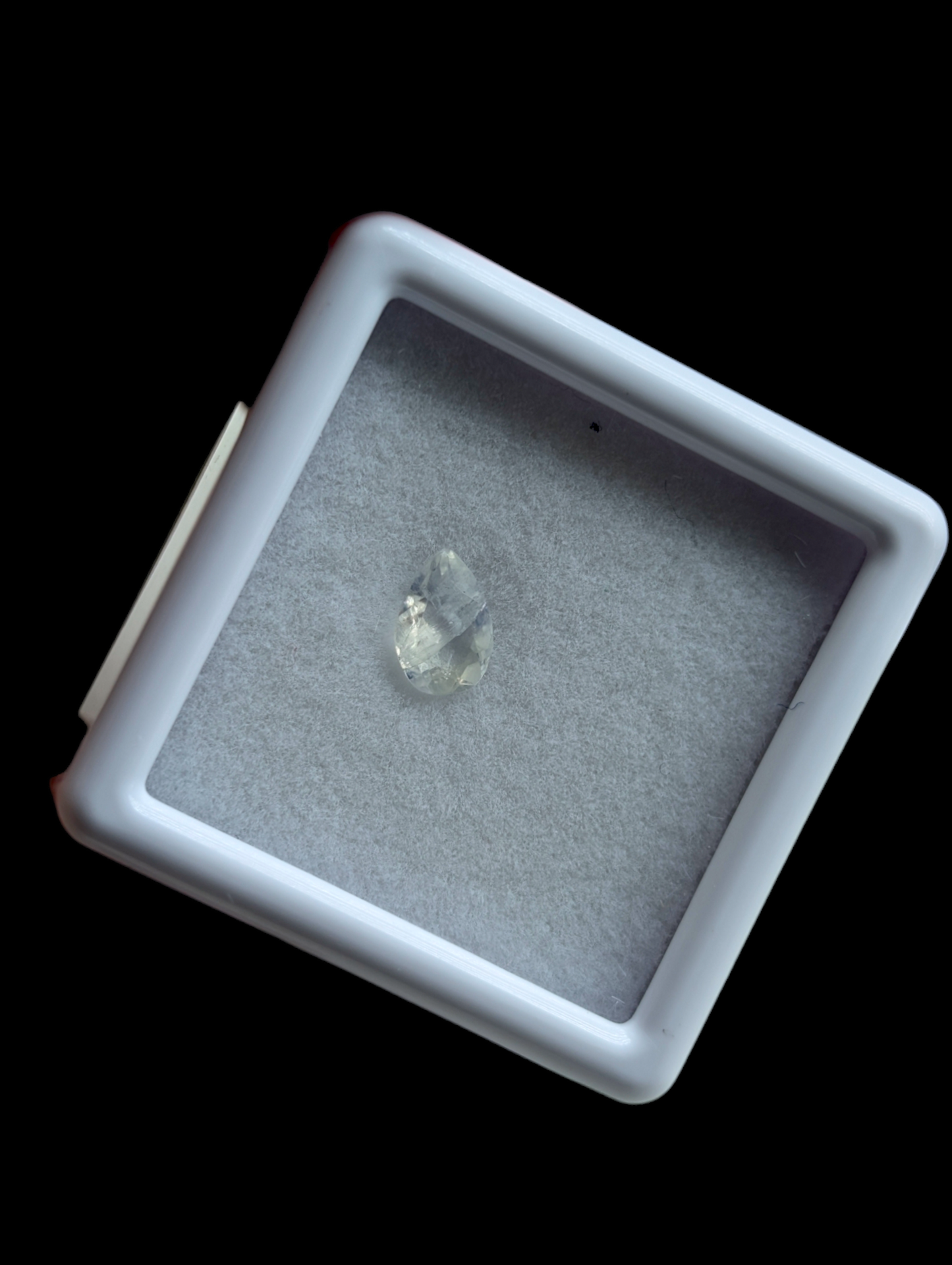 .40 Carat Pear Cut Genuine Rainbow Moonstone Loose Gemstone