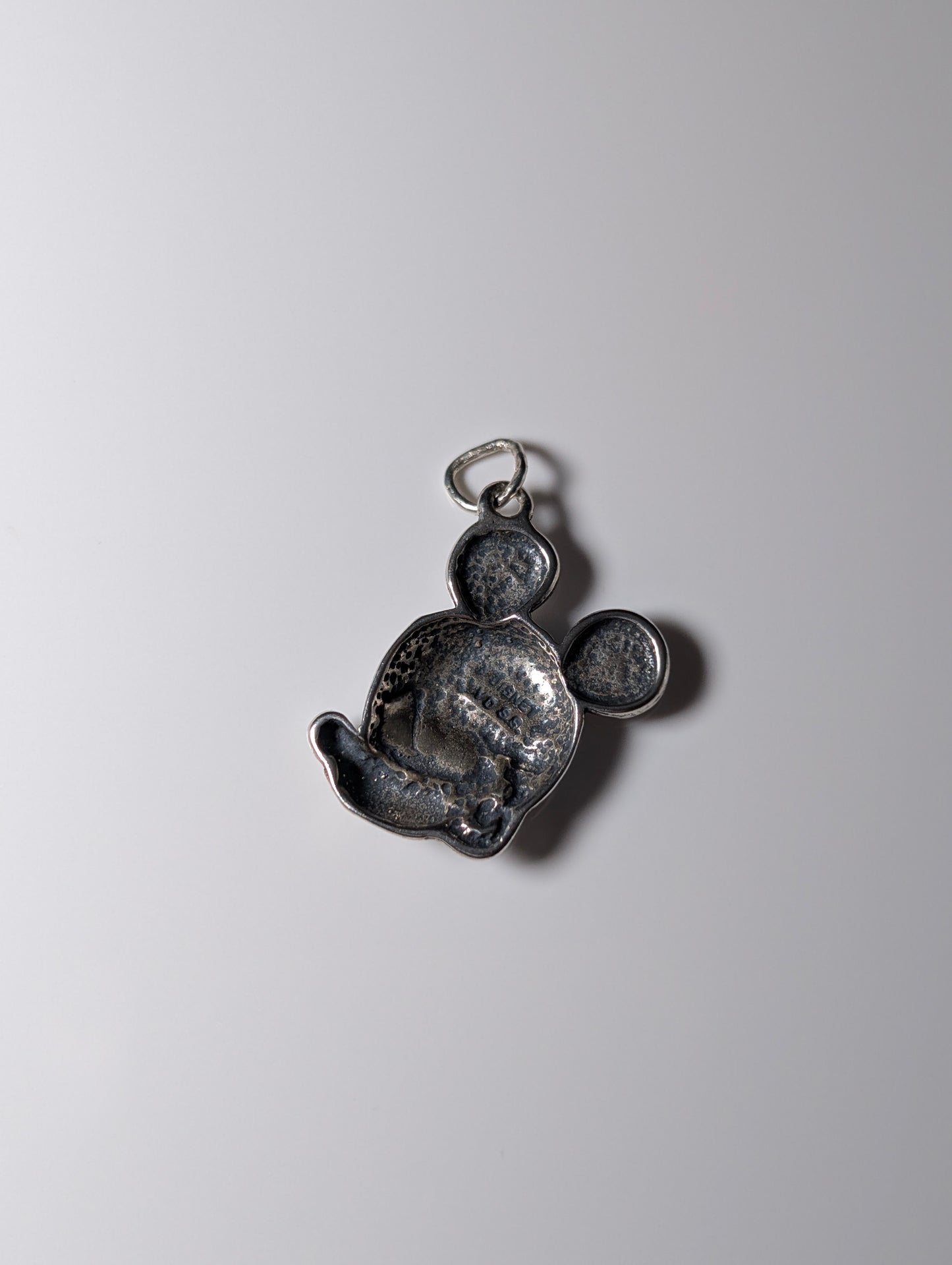 Vintage Disney Mickey Mouse Portrait Sterling Silver Charm