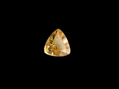 Canary Yellow Trillion Cut Genuine Citrine Loose Gemstone 4