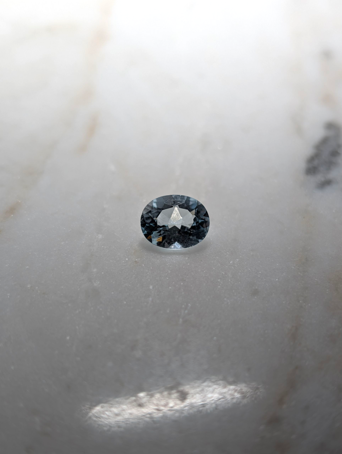 2.94 Carat Oval Cut Genuine Sky Blue Topaz Loose Gemstone