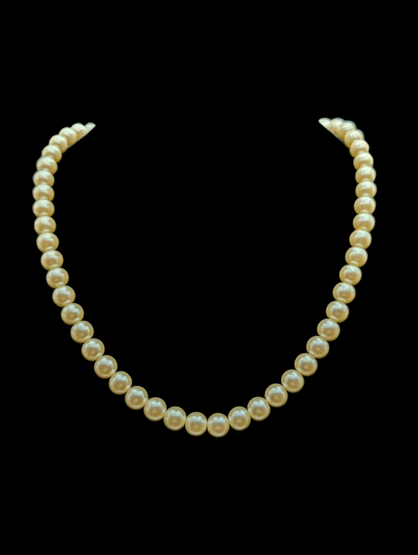 U Pick: Vintage Single Strand Simulated Pearl Necklace
