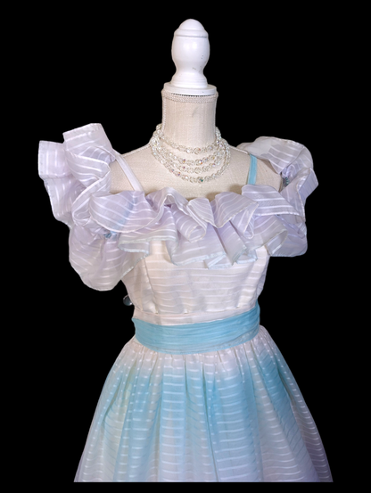 1970s Unicorn Fairy Princess Vintage Dress