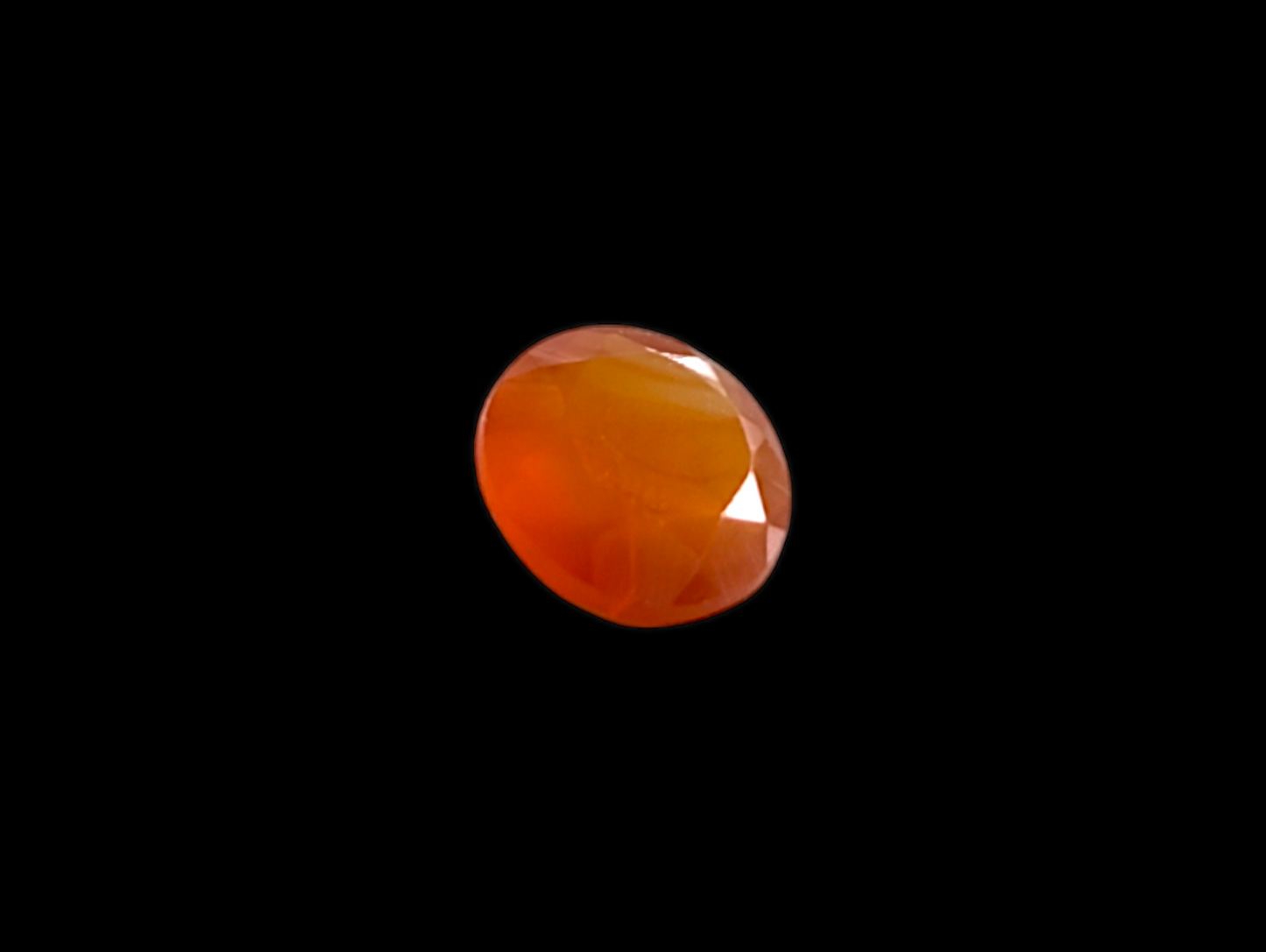 Salamander Orange Earth Mined Genuine Carnelian Round Cut Loose Gemstone