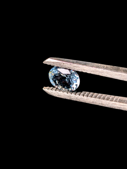 Earth Mined Genuine Aquamarine Oval Cut 1.10 Carat 8mm x 6.6mm Loose Gemstone