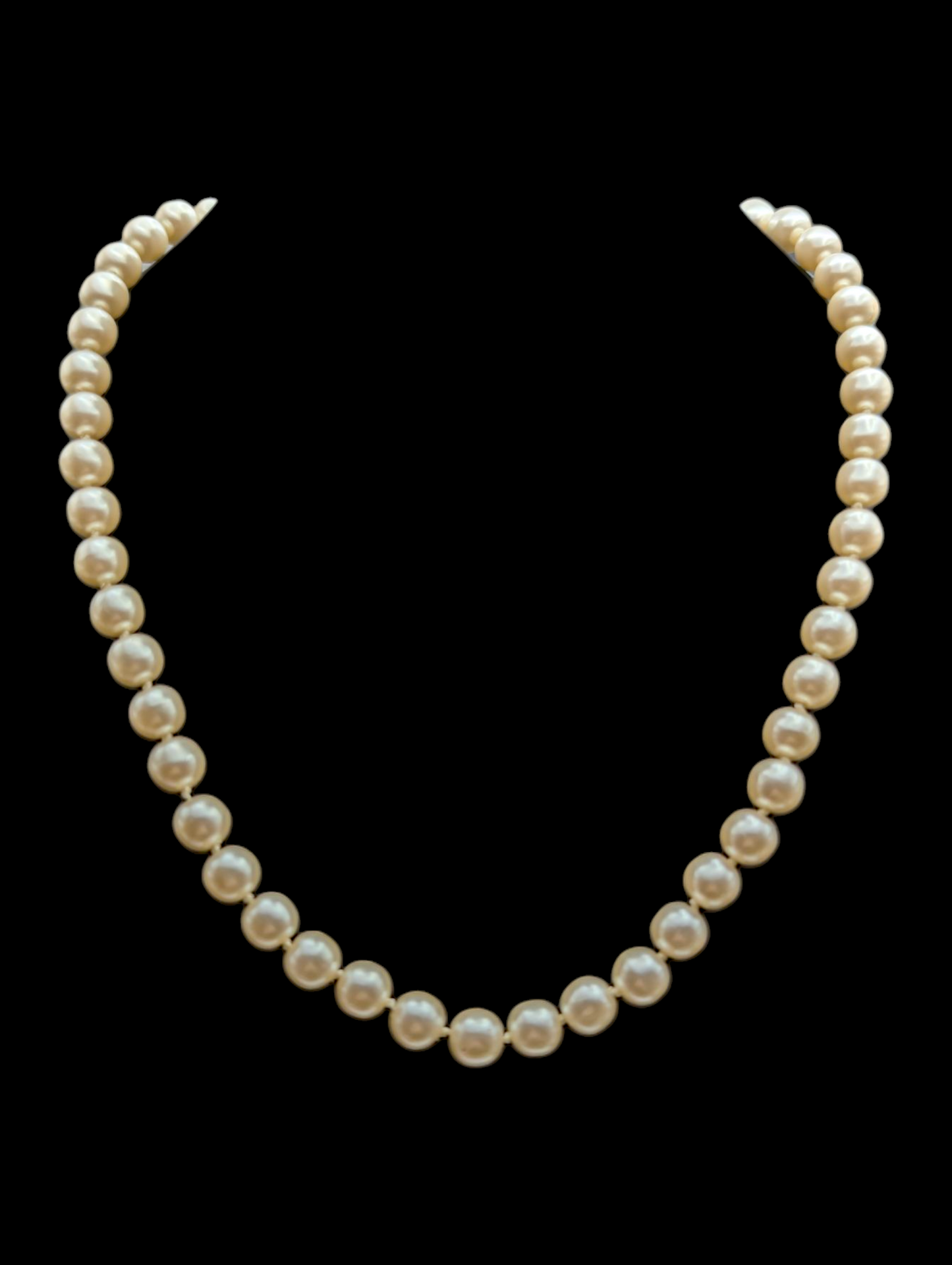 U Pick: Vintage Single Strand Simulated Pearl Necklace