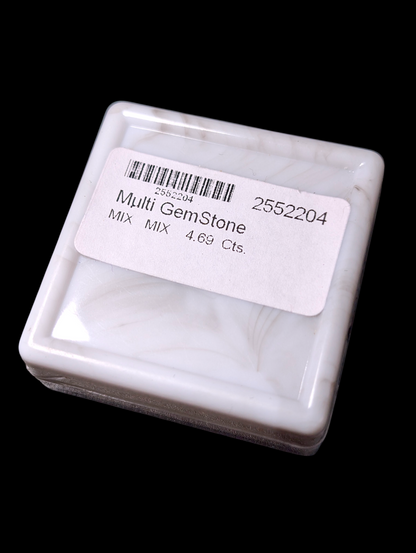 Genuine Multi-Gemstone Mix Heart Cut 4.69 Carat Loose Gemstone Set
