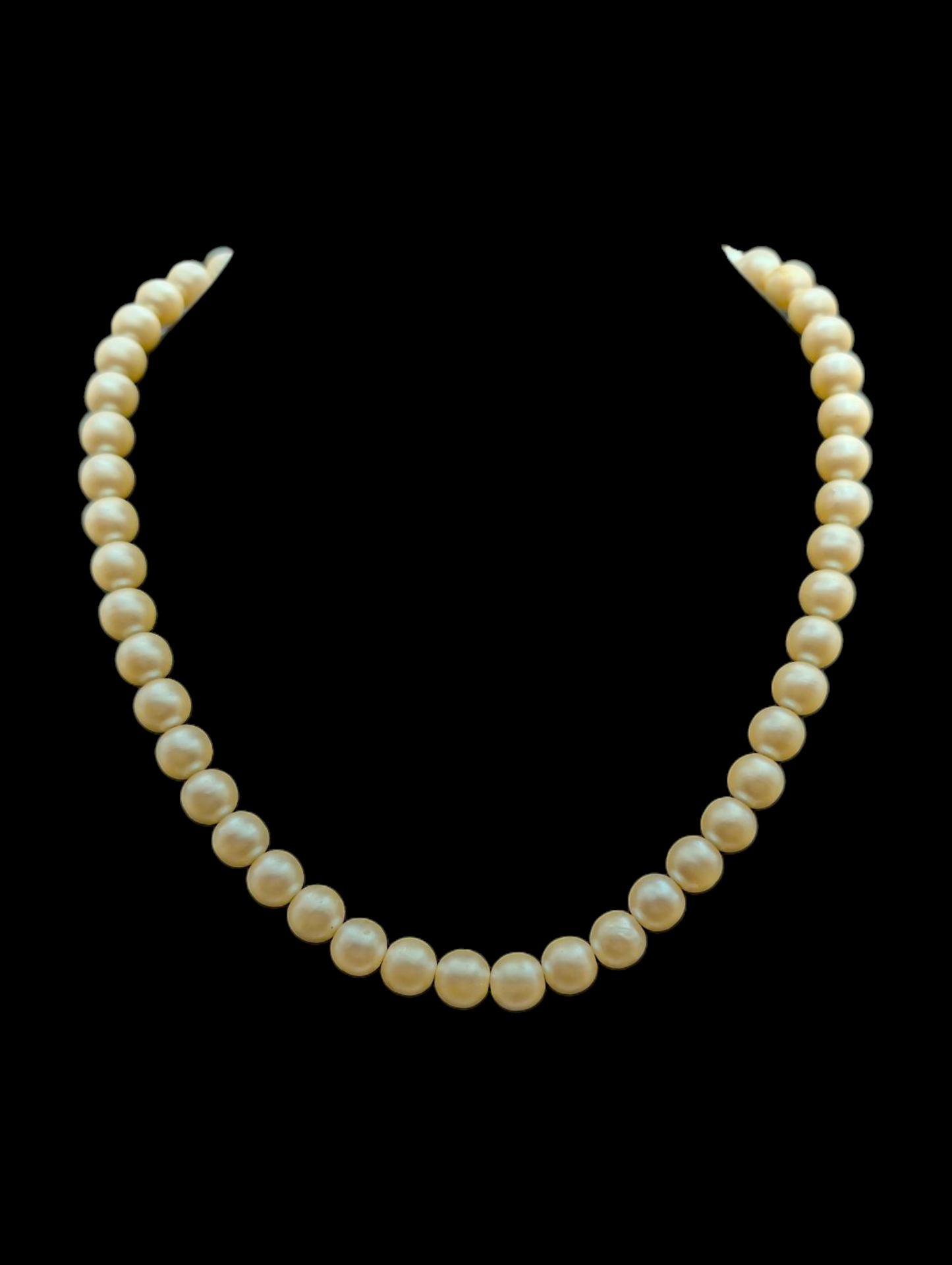 U Pick: Vintage Single Strand Simulated Pearl Necklace