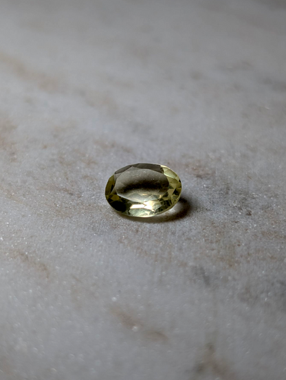 2.55 Carat Oval Cut Earth Mined Genuine Yellow Scapolite Loose Gemstone
