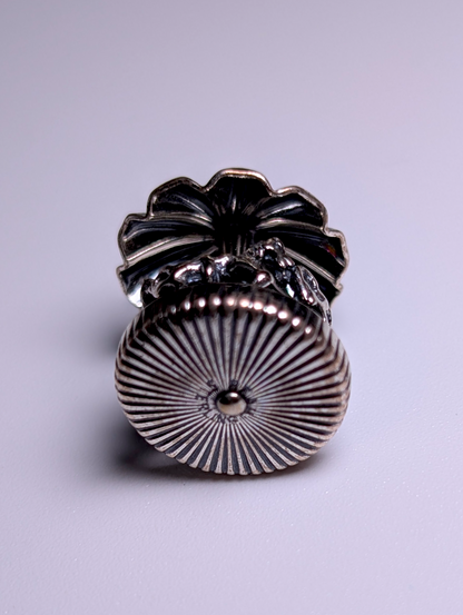 Vintage Detailed Moving Carousel Sterling Silver Charm