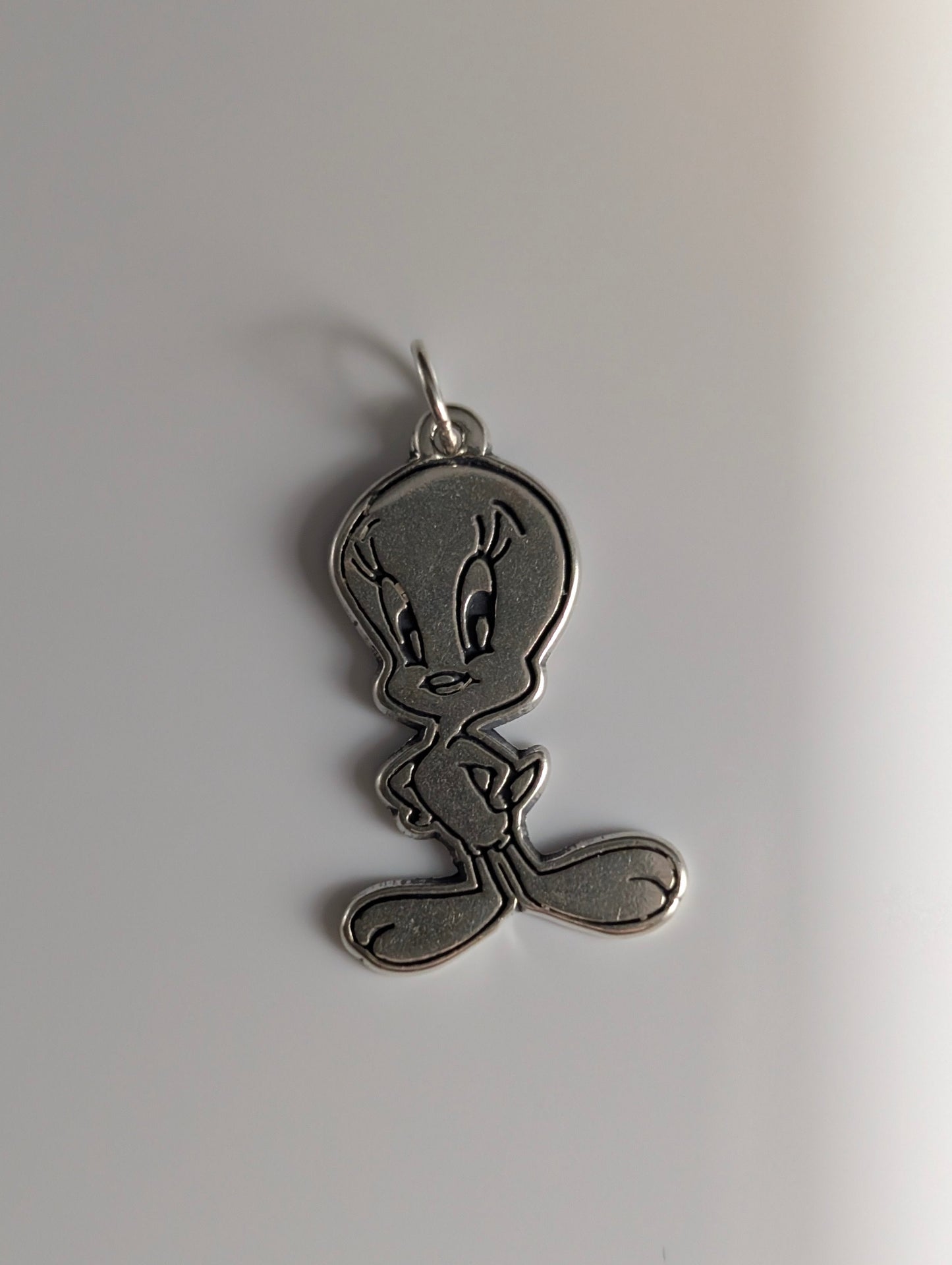 Vintage Tweety Bird WB Sterling Silver Charm