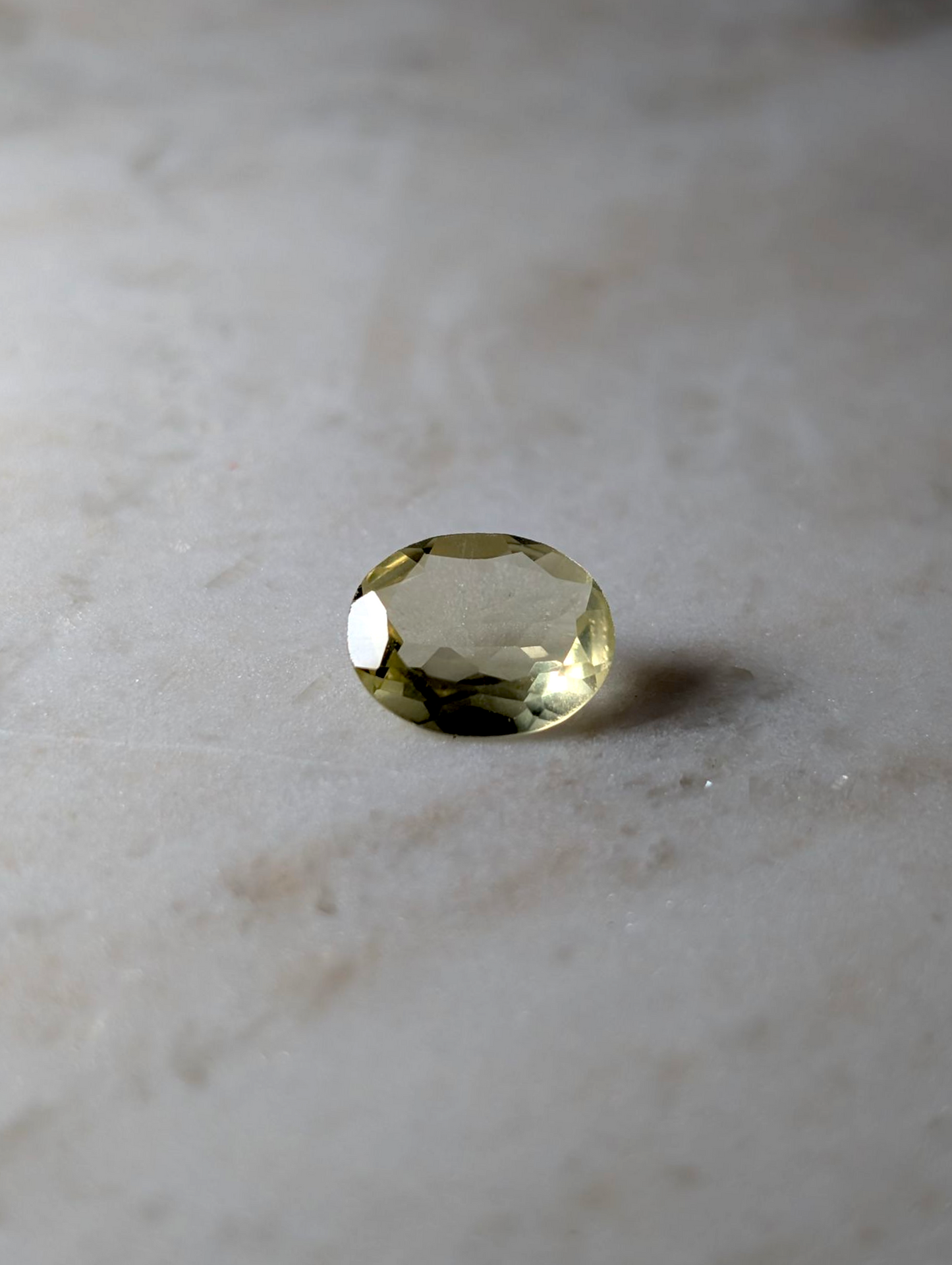 2.55 Carat Oval Cut Earth Mined Genuine Yellow Scapolite Loose Gemstone