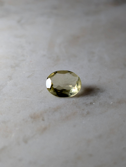 2.55 Carat Oval Cut Earth Mined Genuine Yellow Scapolite Loose Gemstone