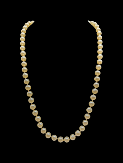 U Pick: Vintage Single Strand Simulated Pearl Necklace