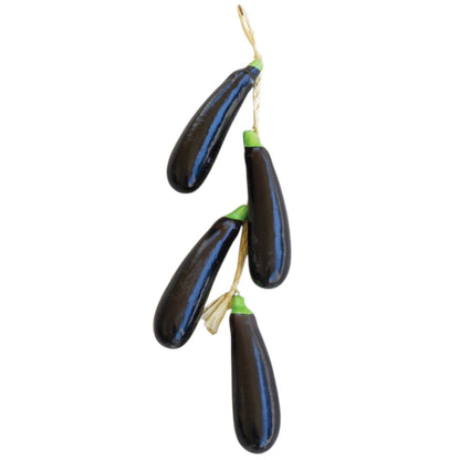 String of Artificial Eggplants