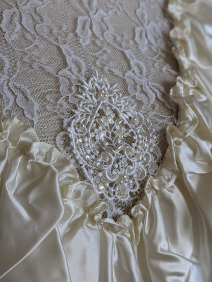 Southern Belle Inspired Renaissance Vintage Wedding Dress