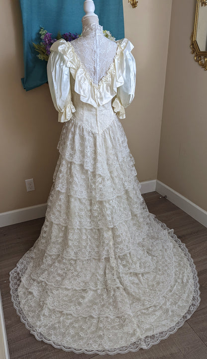 Southern Belle Inspired Renaissance Vintage Wedding Dress