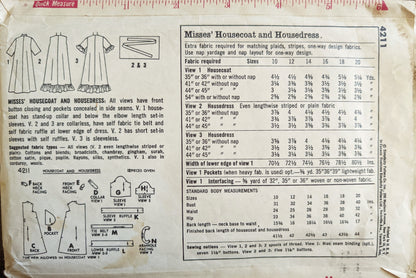 1950s Simplicity 4211 Sewing Pattern in Size 12