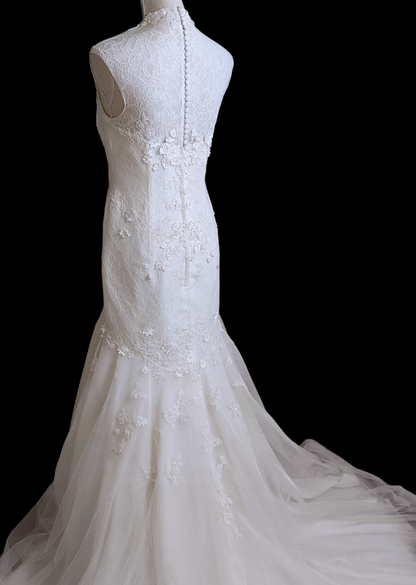 2000s Melissa Sweet Mermaid Style Y2K Wedding Dress